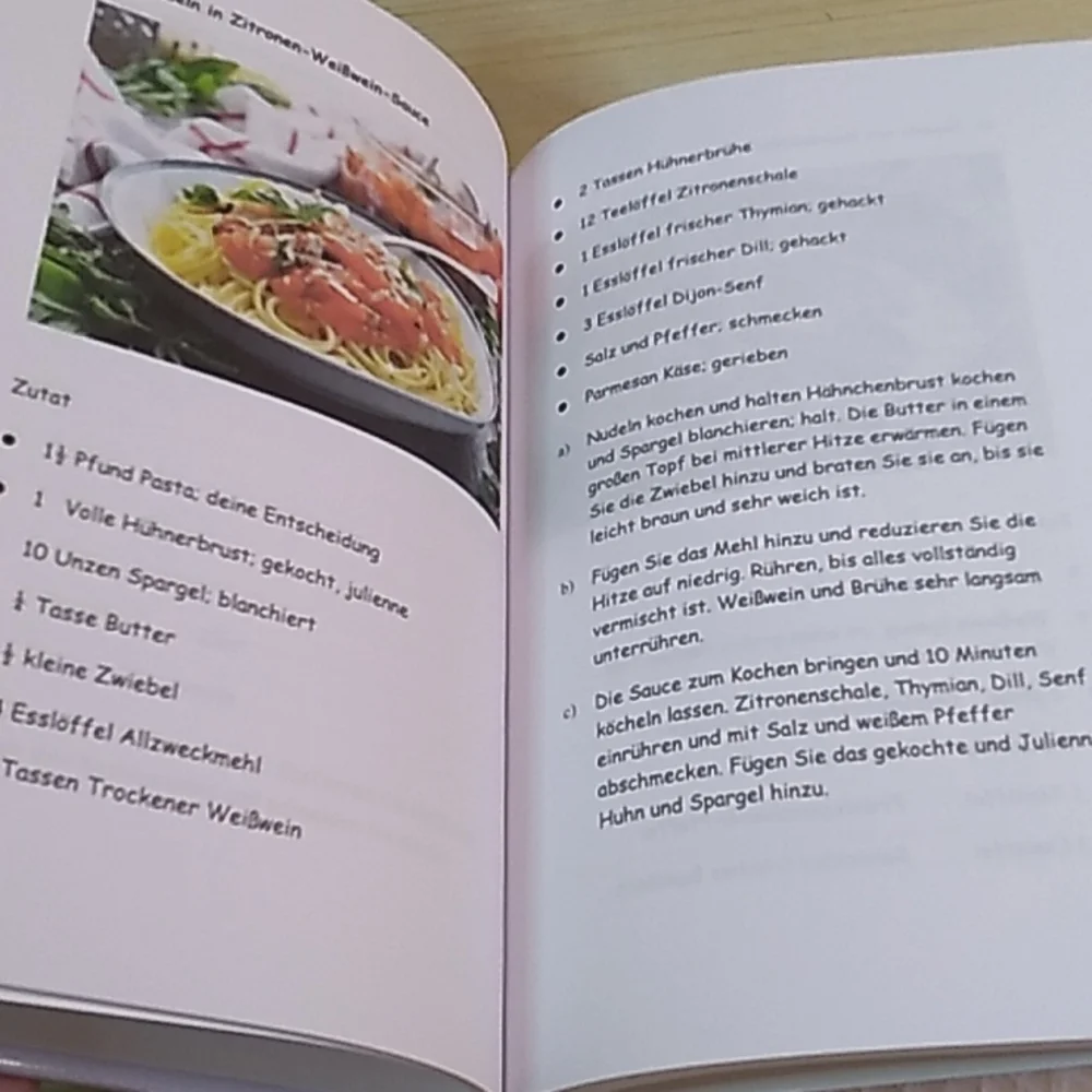 Mit Wein Angereicherte Rezepte. Wine infused 50 Recipes German Edition.